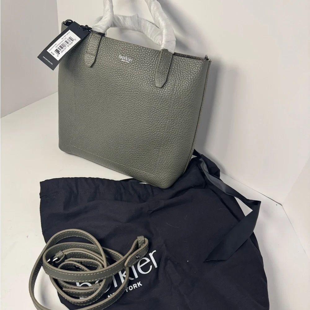 BOTKIER NEW YORK Warren Bite Size Leather Tote NWT